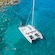 A catamaran floating in Saint Thomas, United States Virgin Islands
